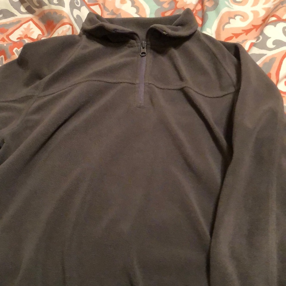 Gray fleece